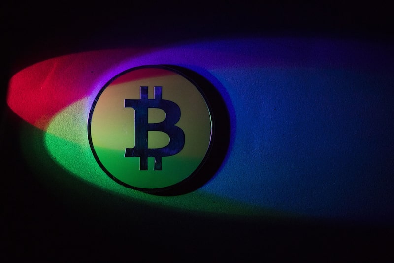 Ilustración de un token de bitcoin Ilustración de un token de bitcoin