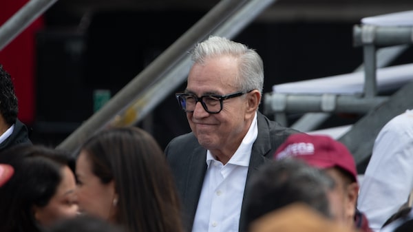 Rubén Rocha pide licencia temporal como gobernador de Sinaloa a dos días de acusación de EE.UU. Rubén Rocha pide licencia temporal como gobernador de Sinaloa a dos días de acusación de EE.UU.