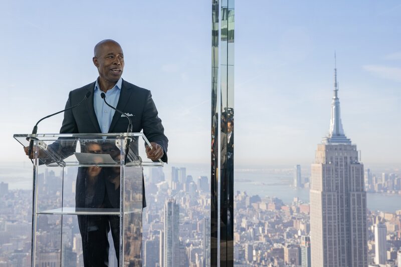 El alcalde electo de la ciudad de Nueva York, Eric Adams. El alcalde electo de la ciudad de Nueva York, Eric Adams.