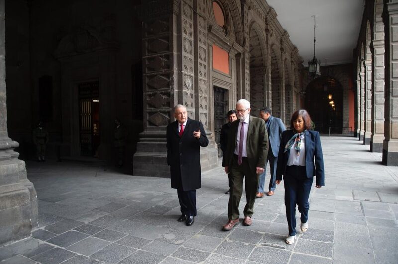 El presidente confesó en su conferencia matutina que solicitó al expresidente Donald Trump exonerar al periodista y activista Julián Assange (Cortesía: Gobierno de México) El presidente confesó en su conferencia matutina que solicitó al expresidente Donald Trump exonerar al periodista y activista Julián Assange (Cortesía: Gobierno de México)