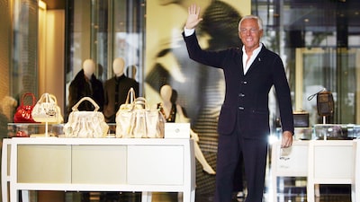 Giorgio Armani, bilionário ícone da moda e do luxo, morre aos 91 anos Giorgio Armani, bilionário ícone da moda e do luxo, morre aos 91 anos