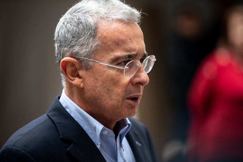 Álvaro Uribe Vélez podría ser el primer expresidente colombiano en ser condenado por la justicia. Álvaro Uribe Vélez podría ser el primer expresidente colombiano en ser condenado por la justicia.
