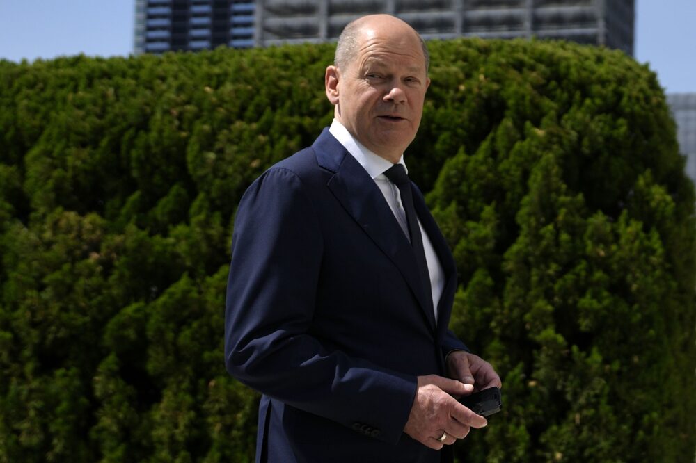 Olaf Scholz el 21 de mayo. Foto: Louise Delmotte/AP Photo/Bloomberg Olaf Scholz el 21 de mayo. Foto: Louise Delmotte/AP Photo/Bloomberg
