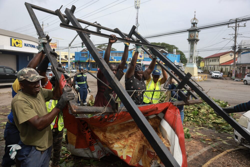 Beryl en Jamaica Beryl en Jamaica