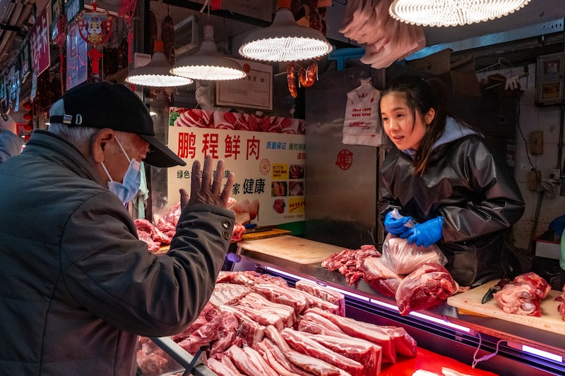 Pork China market Pork China market