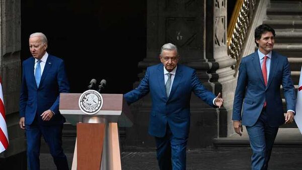 AMLO, Biden y Trudeau crearán comité para buscar autosuficiencia en América del Norte AMLO, Biden y Trudeau crearán comité para buscar autosuficiencia en América del Norte
