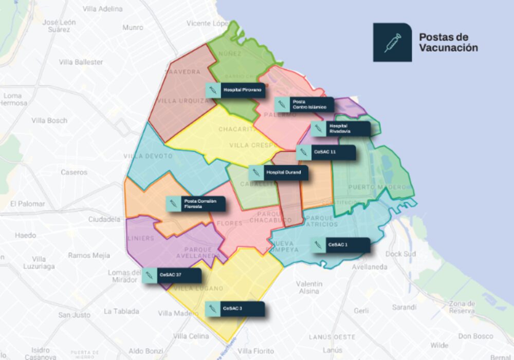Postas de vacunación Postas de vacunación