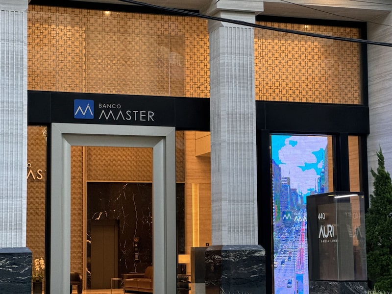 Sede do Banco Master, em São Paulo Sede do Banco Master, em São Paulo