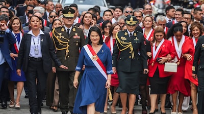 Keiko Fujimori busca poderes legislativos para acelerar reformas de seguridad e inversión en Perú Keiko Fujimori busca poderes legislativos para acelerar reformas de seguridad e inversión en Perú