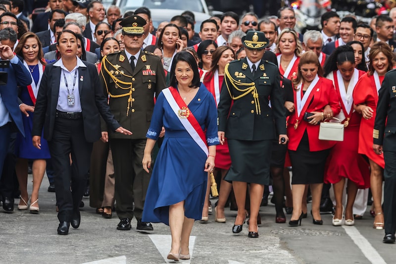 Inauguration Of Peruvian President Keiko Fujimori Inauguration Of Peruvian President Keiko Fujimori