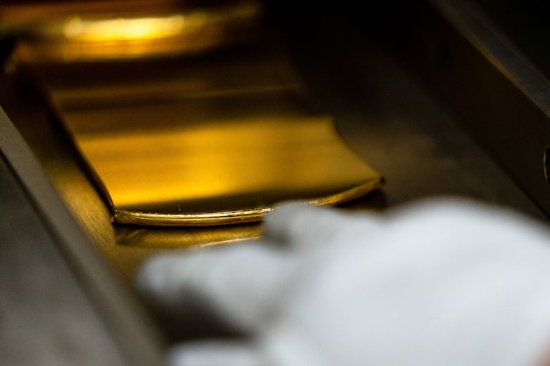 Láminas de oro. Láminas de oro.