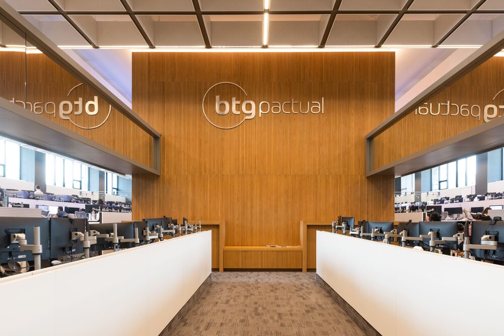 Sede do BTG Pactual na Faria Lima, em São Paulo (Divulgação) Sede do BTG Pactual na Faria Lima, em São Paulo (Divulgação)