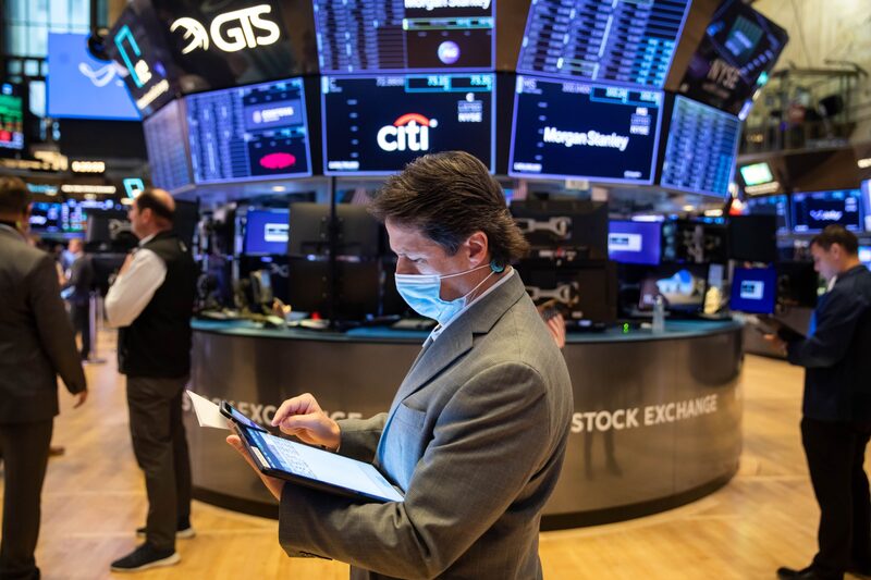 manhã de alta nas operações financeiras na Europa e nos EUA manhã de alta nas operações financeiras na Europa e nos EUA