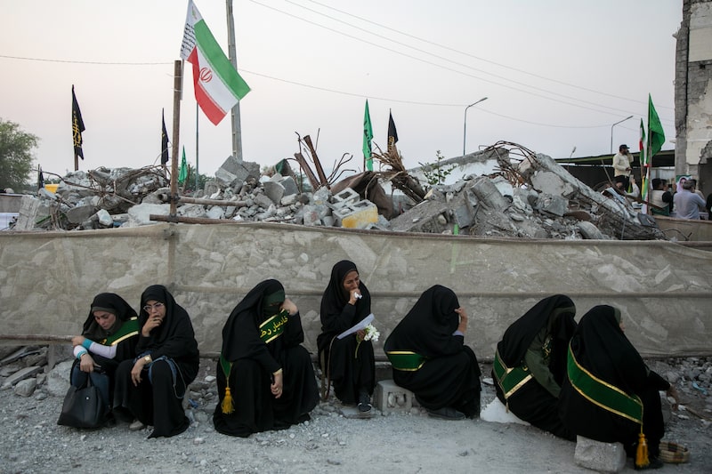 Women Revisit Ruined Al-Shajara School Months After Devastating US Missile Strike Women Revisit Ruined Al-Shajara School Months After Devastating US Missile Strike