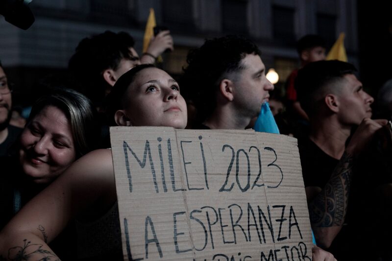 Eleitores de Milei Eleitores de Milei