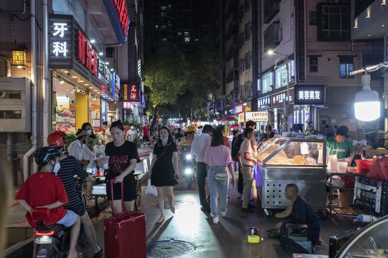 La ciudad china de Shenzhen. La ciudad china de Shenzhen.