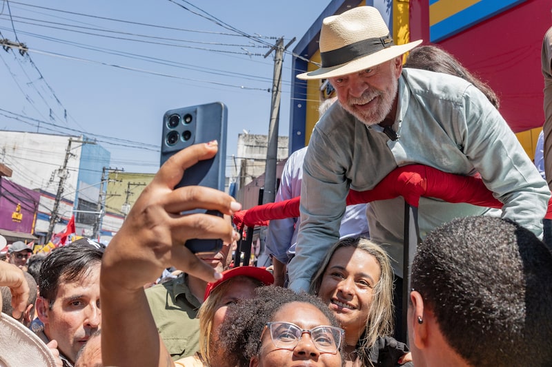 President Lula Holds Campaign Rally Ahead Of Elections President Lula Holds Campaign Rally Ahead Of Elections