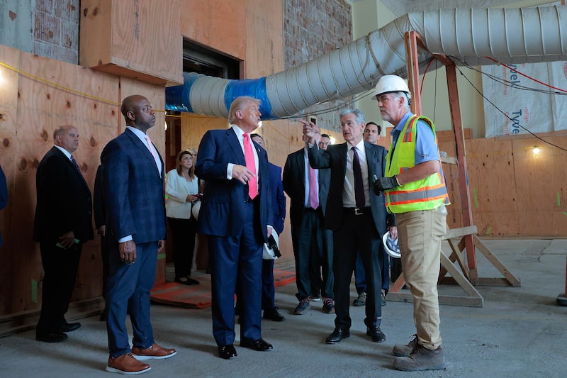 President Trump Visits Federal Reserve President Trump Visits Federal Reserve