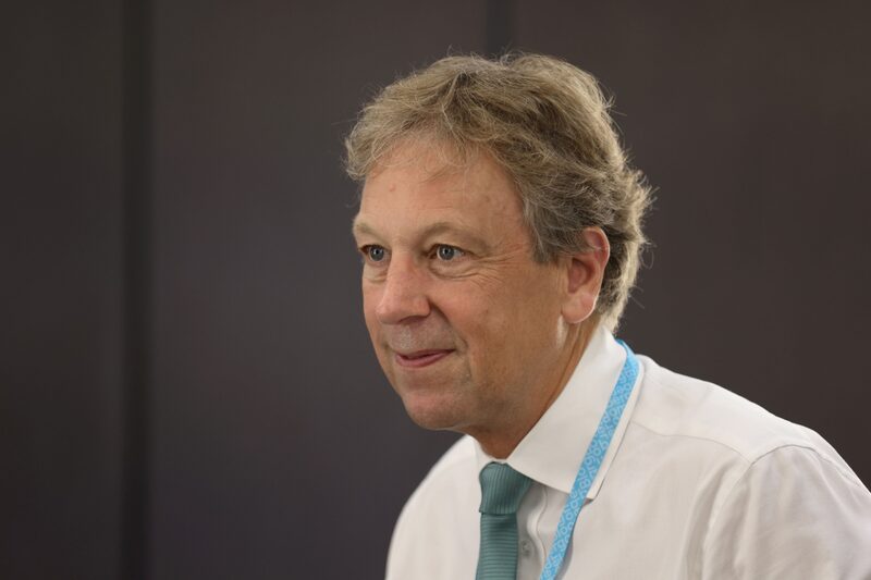 Jakob Stausholm, chief executive officer of Rio Tinto Ltd., during an interview in New York, US, on Monday, Sept. 18, 2023. Stausholm talked about how the miner is trying to reduce its carbon footprint, climate change, iron ore demand in China and expanding its lithium business. Photographer: Bess Adler/Bloomberg Jakob Stausholm, chief executive officer of Rio Tinto Ltd., during an interview in New York, US, on Monday, Sept. 18, 2023. Stausholm talked about how the miner is trying to reduce its carbon footprint, climate change, iron ore demand in China and expanding its lithium business. Photographer: Bess Adler/Bloomberg