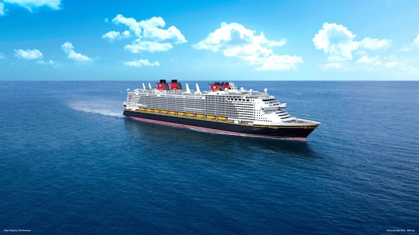 Disney aposta em seu maior navio de cruzeiro para aproveitar retomada de viagens Disney aposta em seu maior navio de cruzeiro para aproveitar retomada de viagens