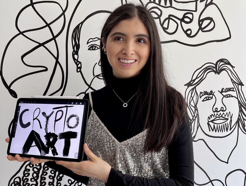 Fira, criptoartista colombiana Fira, criptoartista colombiana