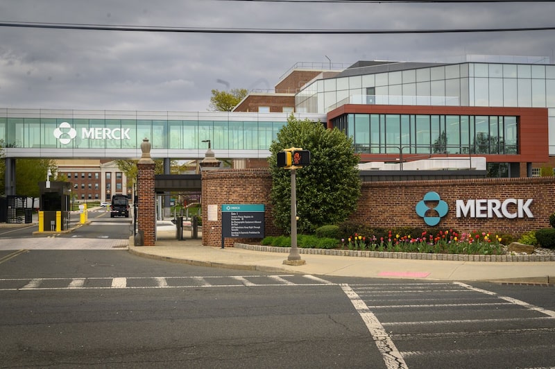 Sede central de Merck en Rahway, Nueva Jersey. Sede central de Merck en Rahway, Nueva Jersey.