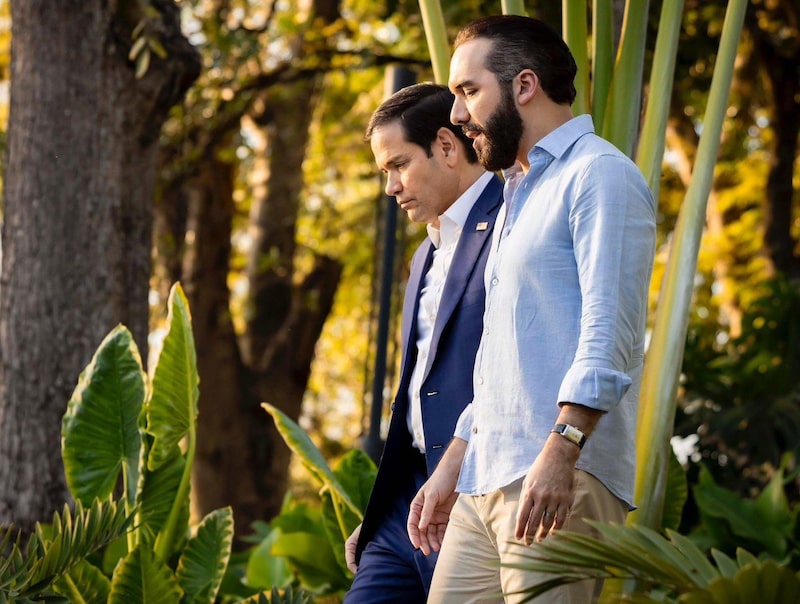 Marco Rubio y Nayib Bukele Marco Rubio y Nayib Bukele