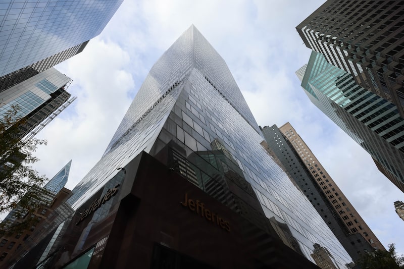 La sede central de Jefferies Financial Group Inc. en Nueva York.
Fotógrafo: Michael Nagle/Bloomberg La sede central de Jefferies Financial Group Inc. en Nueva York.
Fotógrafo: Michael Nagle/Bloomberg