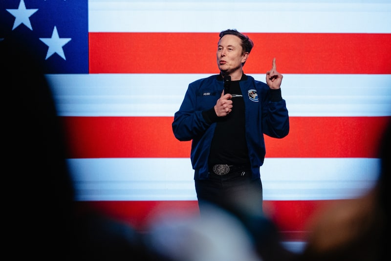Musk habló en Wisconsin antes de unas elecciones al tribunal supremo del estado el 1 de abril. (Bloomberg) Musk habló en Wisconsin antes de unas elecciones al tribunal supremo del estado el 1 de abril. (Bloomberg)