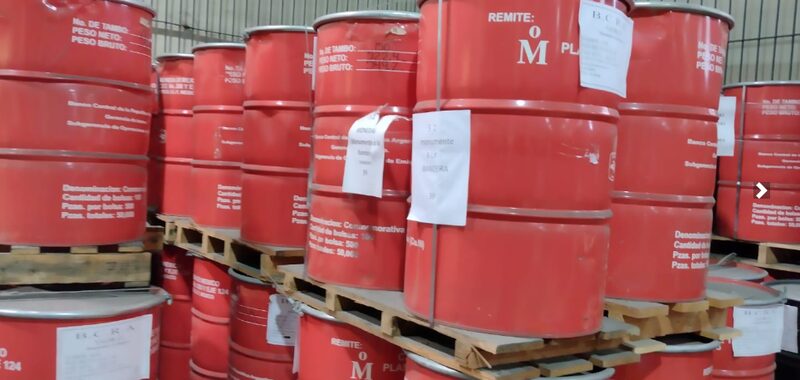 El lote de monedas que subasta el BCRA El lote de monedas que subasta el BCRA