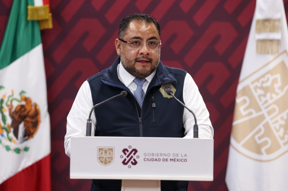 Omar Reyes Colmenares, subsecretario de Sistema Penitenciario de la Secretaría de Seguridad Ciudadana del Gobierno de Ciudad de México, habla de reinserción social en conferencia el 2 de septiembre de 2023. Omar Reyes Colmenares, subsecretario de Sistema Penitenciario de la Secretaría de Seguridad Ciudadana del Gobierno de Ciudad de México, habla de reinserción social en conferencia el 2 de septiembre de 2023.