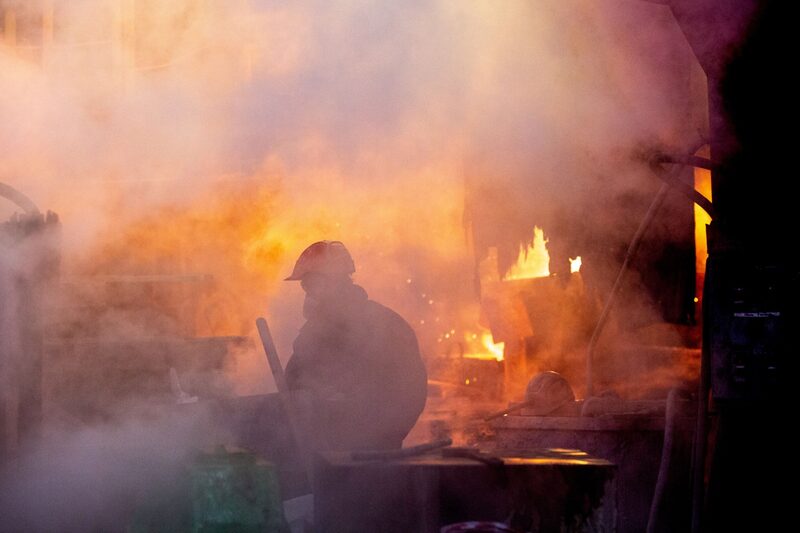 Producción de níquel y cobre Producción de níquel y cobre