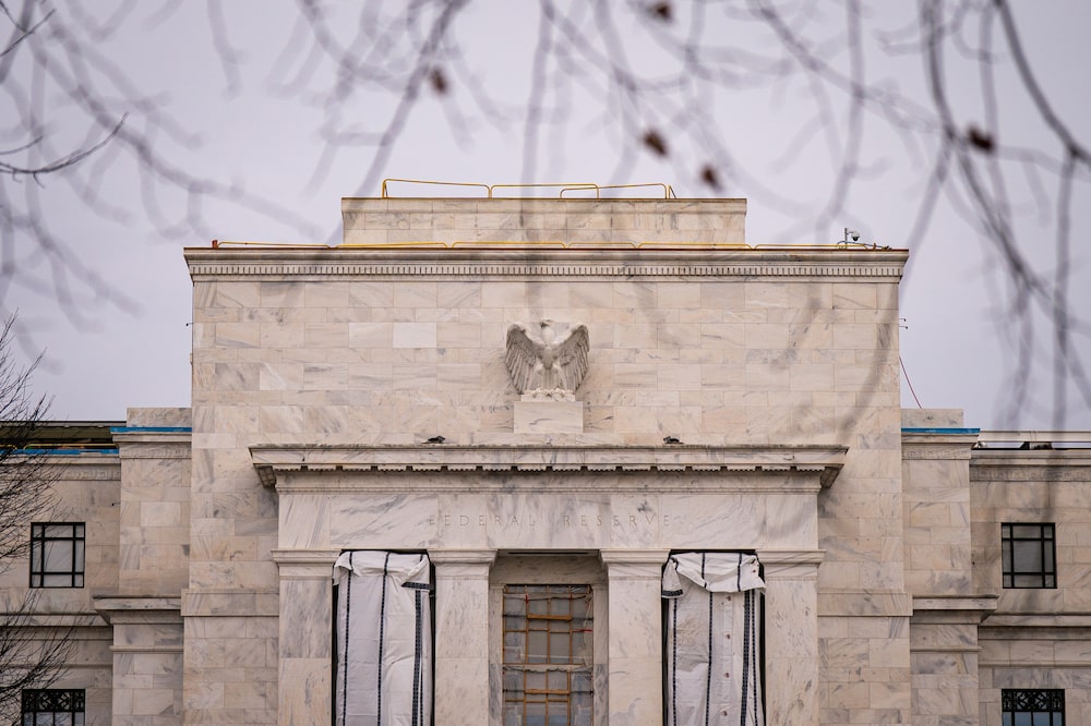 The Marriner S. Eccles Federal Reserve building in Washington, DC, US, on Monday, Dec. 15, 2025. Treasuries posted small gains as investors looked to a swath of delayed US economic reports ahead this week that have the potential to alter expectations for further Federal Reserve interest-rates cuts next year. Photographer: Al Drago/Bloomberg The Marriner S. Eccles Federal Reserve building in Washington, DC, US, on Monday, Dec. 15, 2025. Treasuries posted small gains as investors looked to a swath of delayed US economic reports ahead this week that have the potential to alter expectations for further Federal Reserve interest-rates cuts next year. Photographer: Al Drago/Bloomberg