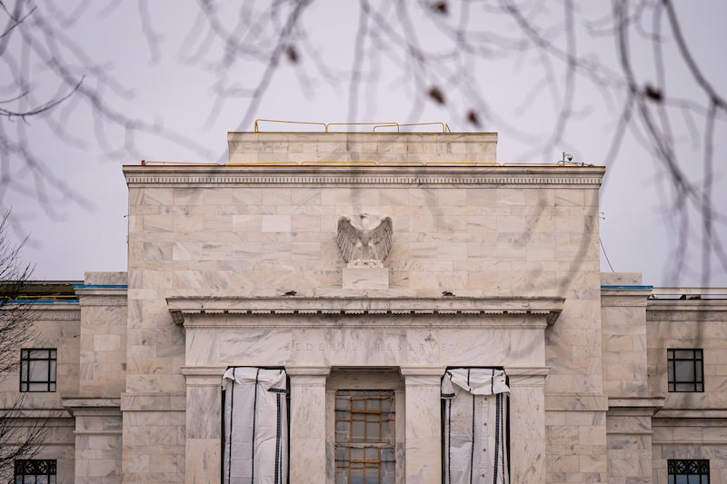 The Marriner S. Eccles Federal Reserve building in Washington, DC, US, on Monday, Dec. 15, 2025. Treasuries posted small gains as investors looked to a swath of delayed US economic reports ahead this week that have the potential to alter expectations for further Federal Reserve interest-rates cuts next year. Photographer: Al Drago/Bloomberg The Marriner S. Eccles Federal Reserve building in Washington, DC, US, on Monday, Dec. 15, 2025. Treasuries posted small gains as investors looked to a swath of delayed US economic reports ahead this week that have the potential to alter expectations for further Federal Reserve interest-rates cuts next year. Photographer: Al Drago/Bloomberg