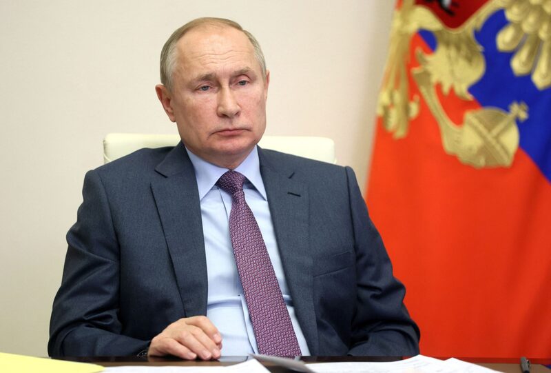 Na semana passada, Putin exigiu que a OTAN retirasse as forças das posições ocupadas em 1997 Na semana passada, Putin exigiu que a OTAN retirasse as forças das posições ocupadas em 1997