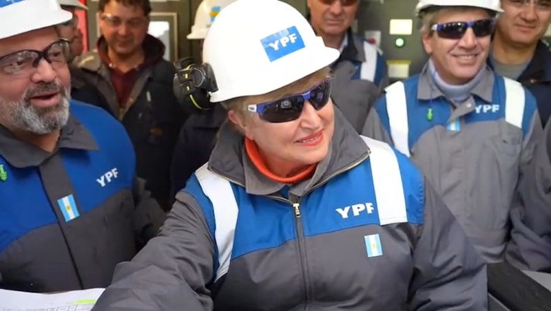 Kristalina Georgieva en YPF Kristalina Georgieva en YPF