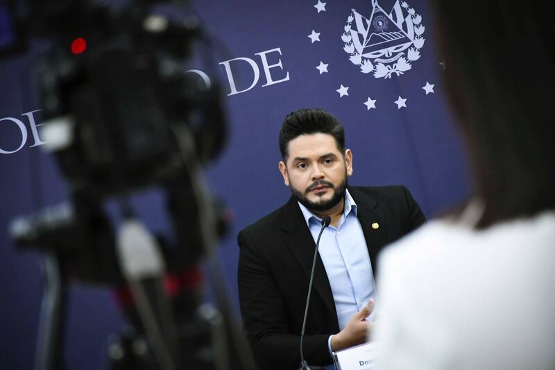 Douglas Rodríguez, presidente del Banco Central de Reserva (BCR) de El Salvador. Douglas Rodríguez, presidente del Banco Central de Reserva (BCR) de El Salvador.