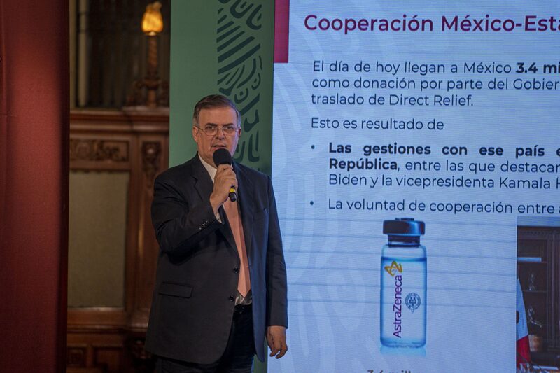 Marcelo Ebrard, secretario de Relaciones Exteriores de México. Marcelo Ebrard, secretario de Relaciones Exteriores de México.