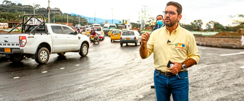 El gobernador del Meta, Juan Guillermo Zuluaga El gobernador del Meta, Juan Guillermo Zuluaga