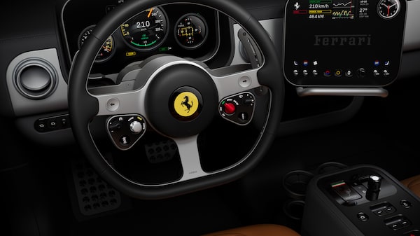 Así es el interior del Ferrari Luce eléctrico diseñado por Jony Ive Así es el interior del Ferrari Luce eléctrico diseñado por Jony Ive