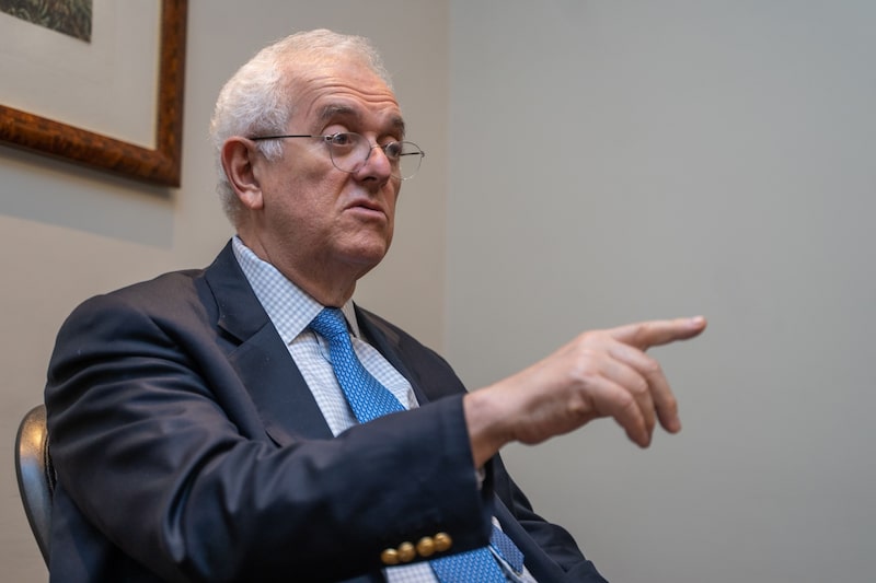 José Antonio Ocampo, ministro de Hacienda de Colombia, habla durante una entrevista en Bogotá, Colombia, el jueves 8 de septiembre de 2022. José Antonio Ocampo, ministro de Hacienda de Colombia, habla durante una entrevista en Bogotá, Colombia, el jueves 8 de septiembre de 2022.