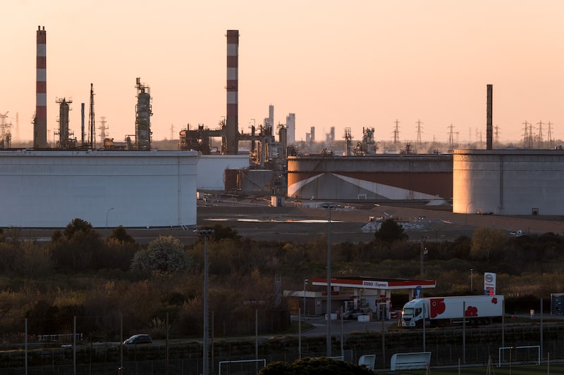 Oil storage tanks near the Rhone Energies SAS oil refinery in Fos-sur-mer, France, on Friday, March 20, 2026. The European Unions energy chief has told member states to start filling gas storage early in order to avoid supply competition over the summer. Photographer: Jeremy Suyker/Bloomberg Oil storage tanks near the Rhone Energies SAS oil refinery in Fos-sur-mer, France, on Friday, March 20, 2026. The European Unions energy chief has told member states to start filling gas storage early in order to avoid supply competition over the summer. Photographer: Jeremy Suyker/Bloomberg