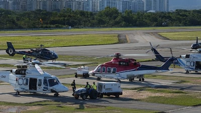 Rio supera São Paulo em tráfego de helicópteros. E o petróleo explica a virada Rio supera São Paulo em tráfego de helicópteros. E o petróleo explica a virada