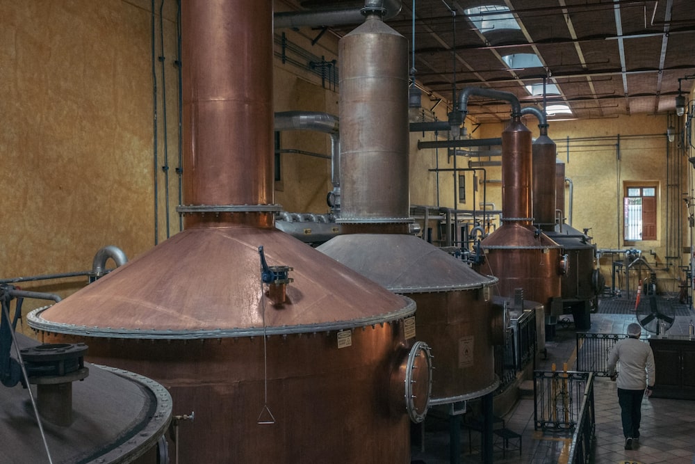 La destilería José Cuervo en Tequila, México, en 2023. La destilería José Cuervo en Tequila, México, en 2023.