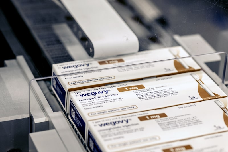 Paquetes de Wegovy en las instalaciones de producción de Novo Nordisk A/S en Hillerod, Dinamarca. Fotógrafo: Carsten Snejbjerg/Bloomberg. Paquetes de Wegovy en las instalaciones de producción de Novo Nordisk A/S en Hillerod, Dinamarca. Fotógrafo: Carsten Snejbjerg/Bloomberg.