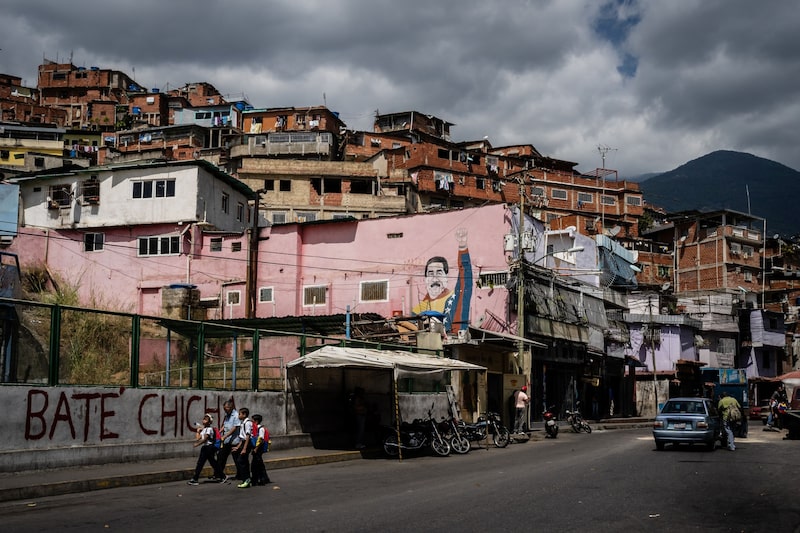 Barrio en Venezuela. Barrio en Venezuela.