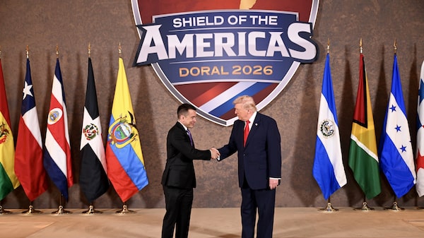 Daniel Noboa recurre a Trump para combatir la violencia y reducir la dependencia de China Daniel Noboa recurre a Trump para combatir la violencia y reducir la dependencia de China