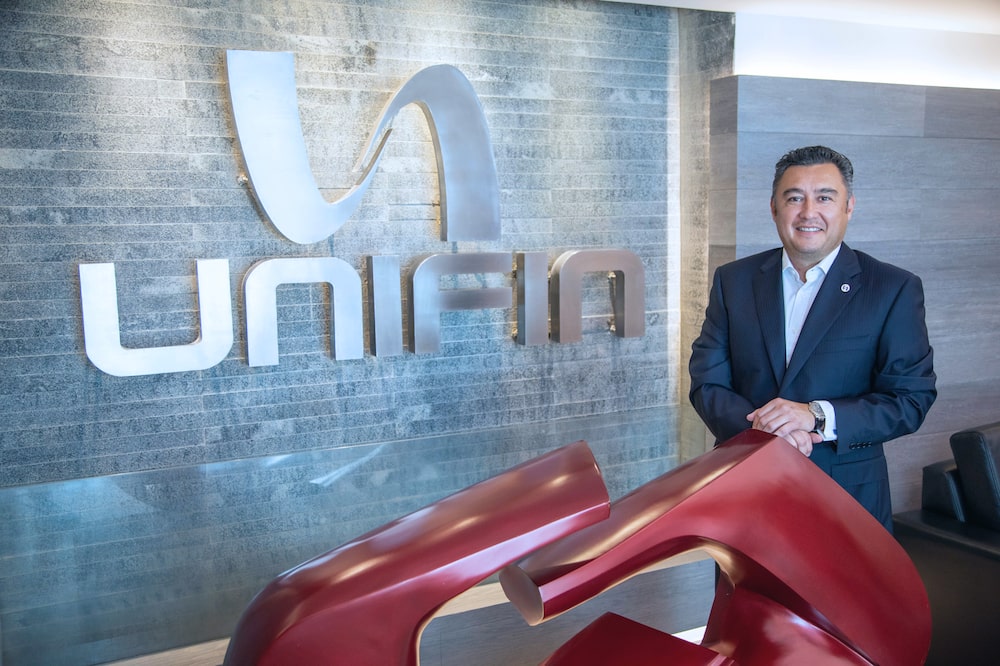 Sergio Camacho, CEO UNIFIN. Sergio Camacho, CEO UNIFIN.