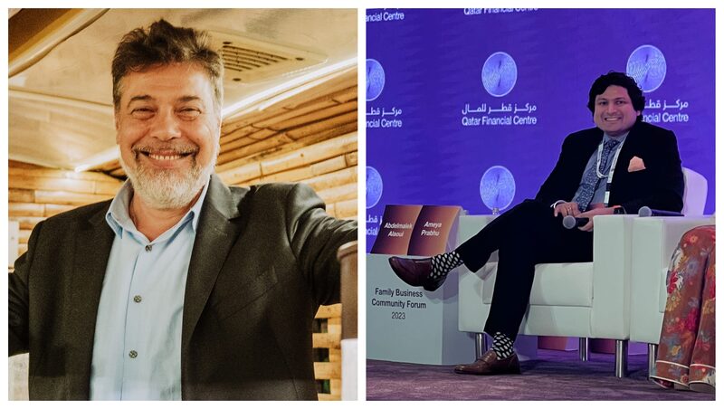 Darío Werthein y Ameya Prabhu Darío Werthein y Ameya Prabhu