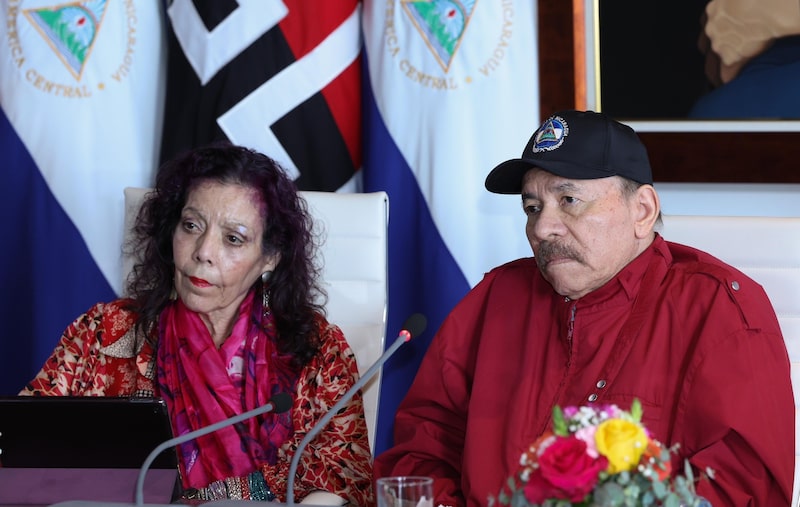 Rosario Murillo y Daniel Ortega Rosario Murillo y Daniel Ortega